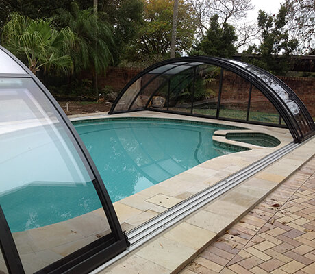 Photo of a Universe swimming pool enclosure