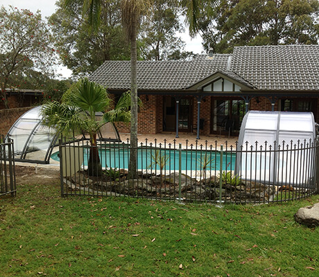 Photo of a Universe swimming pool enclosure