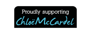 Proudly supporting Chloe McCardel logo