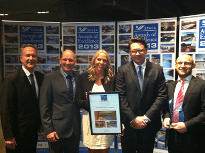 Photo of The Pool Enclosure Company with SPASA and Chloe McCardel
