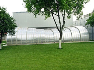 Photo of a Style commercial swimming pool enclosure