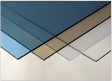 Compact polycarbonate sheets Photo of compact polycarbonate sheets