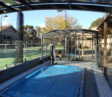 Photo of a Vision swimming pool enclosure