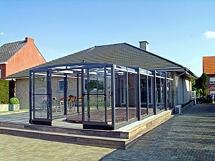 Photo of a Vision High swimming pool enclosure
