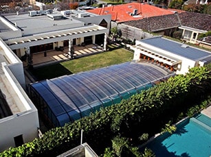 Photo of an Oceanic High swimming pool enclosure