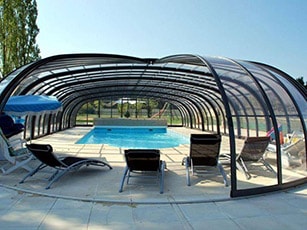 Photo of an Olympic High swimming pool enclosure