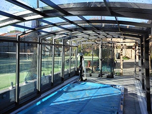 Photo of a Vision High swimming pool enclosure