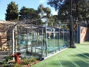 Photo of a Vision High swimming pool enclosure