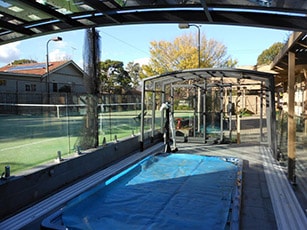 Photo of a Vision High swimming pool enclosure