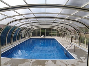 Photo of a Laguna High swimming pool enclosure