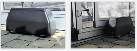 Photo of pool enclosure motorised system