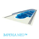Illustration of an Imperia NEO swimming pool enclosure model