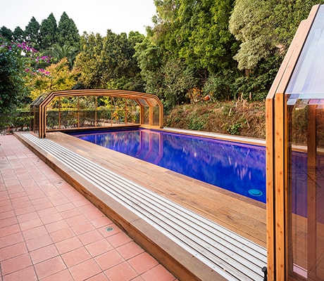 Photo of an Oceanic High swimming pool enclosure