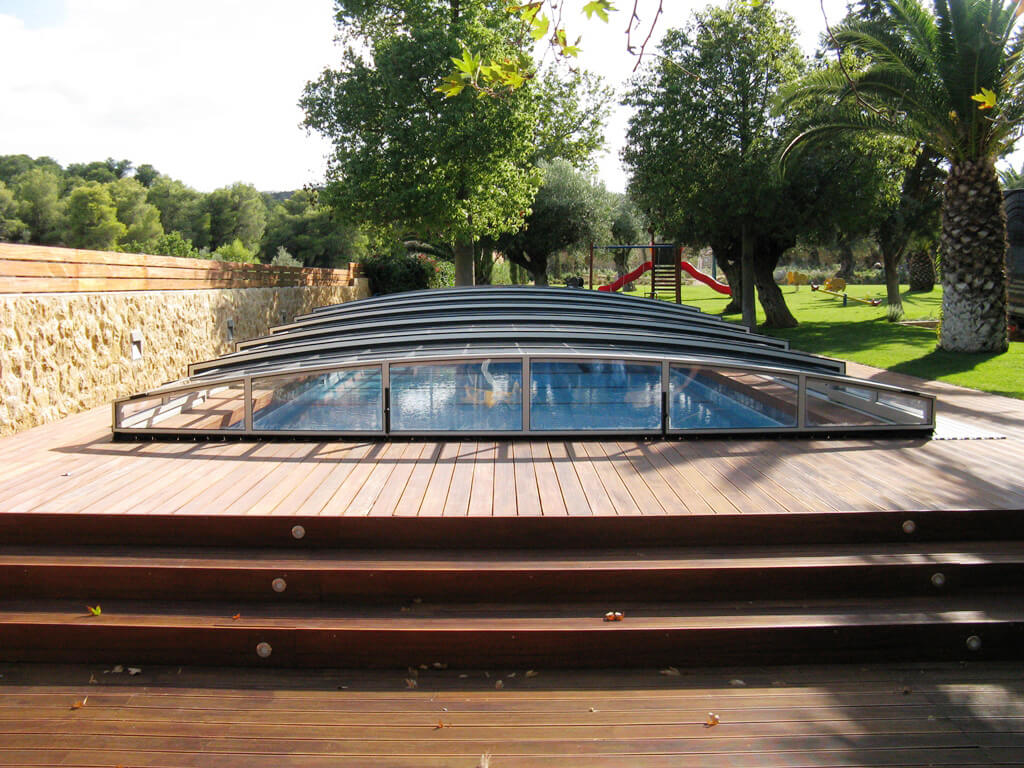 Photo of an Imperial NEO swimming pool enclosure
