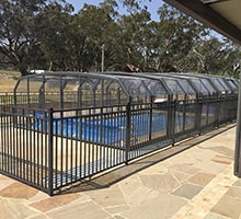 Photo of an Oceanic High swimming pool enclosure