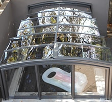 Photo of a Vision spa enclosure