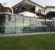 Photo of a Vision spa enclosure