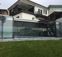 Photo of a Vision spa enclosure