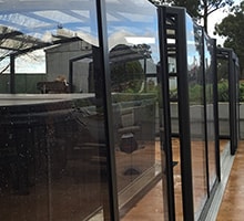 Photo of a Vision spa enclosure