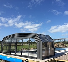 Photo of an Oceanic High swimming pool enclosure