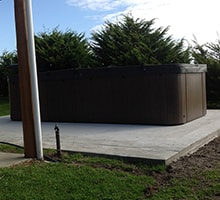 Photo of a Vision spa enclosure