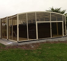 Photo of a Vision spa enclosure