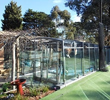 Photo of a Vision High swimming pool enclosure