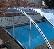 Photo of a Universe Medium swimming pool enclosure