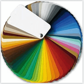 Illustration of the colour wheel