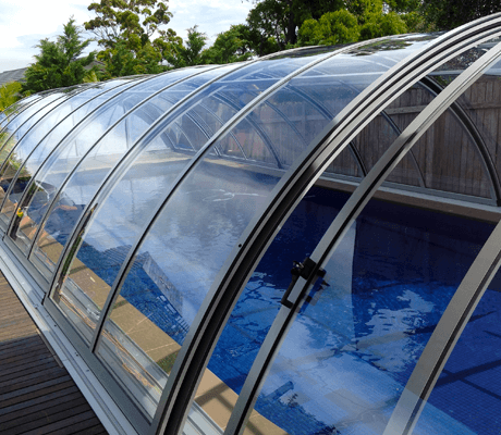Photo of a Universe swimming pool enclosure