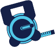 Measuring tape Measuring tape icon
