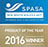 SPASA Product of the Year 2016 Winner logo